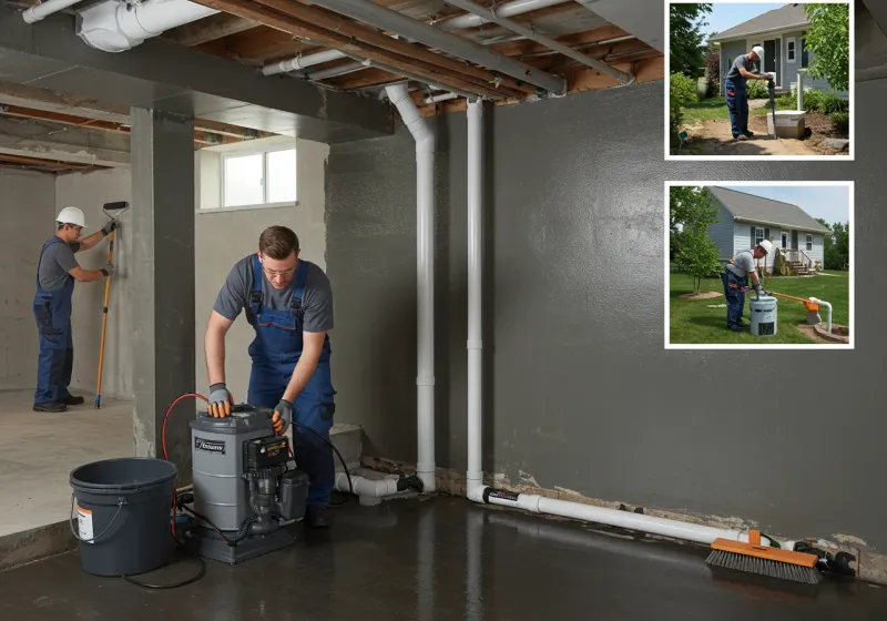 Basement Waterproofing and Flood Prevention process in Boiling Springs, NC